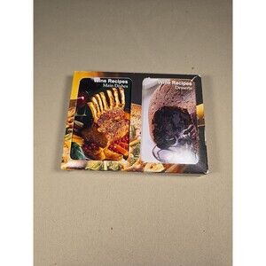 Wine Recipes Playing Cards Dual Deck Includes 108 Wine Recipes Fun 082402